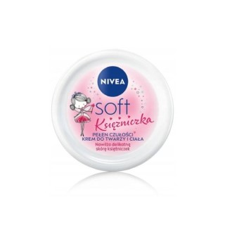 Nivea Krem dla dzieci  intensywnie nawilżający Soft Księżniczka  100 ml