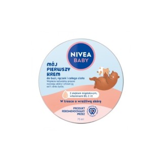 Nivea Baby Mój Pierwszy Krem do buzi, rączek i całego ciała 75 ml