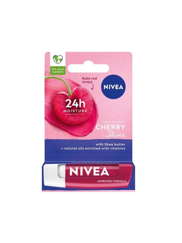 Nivea Pielęgnująca pomadka do ust Cherry Shine 4.8 g