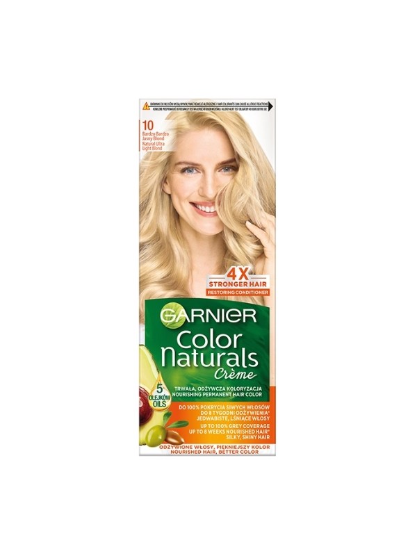 Garnier Color Naturals Farba do włosów /10/ Bardzo jasny blond