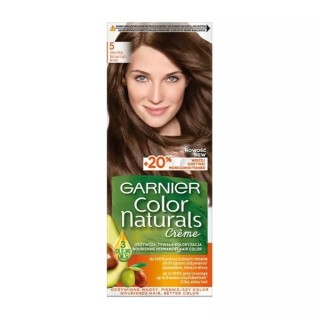 Garnier Color Naturals Farba do włosów /5/ Jasny brąz