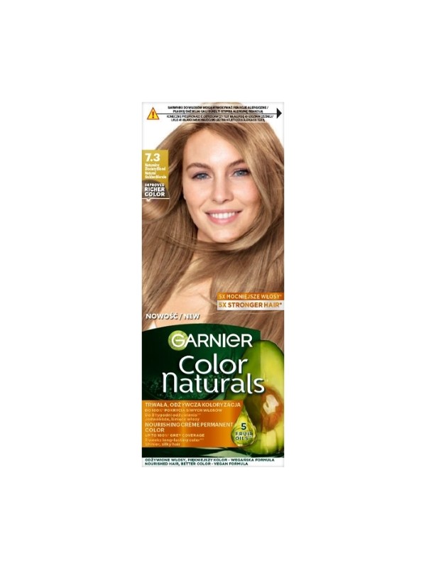 Garnier Color Naturals Farba do włosów /7.3/ naturalny złoty blond