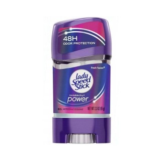 Lady Speed Stick Invisible Dry Antyperspirant w żelu Fresh Fusion 65 g