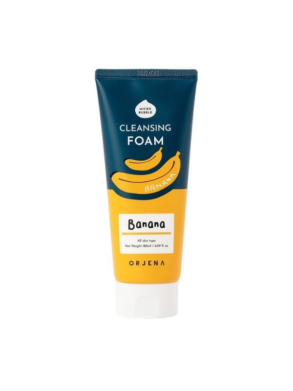 Orjena Cleansing Foam Banana Smile Day Oczyszczająca pianka do twarzy 180 ml