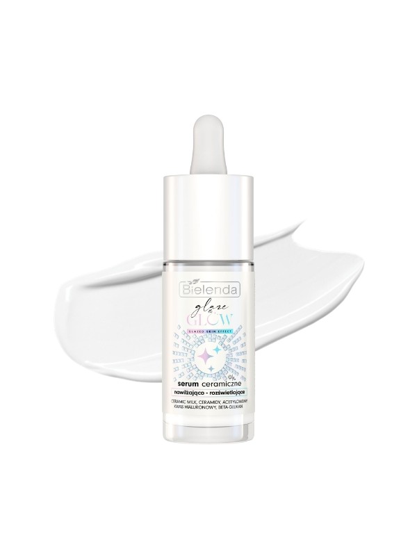 Bielenda Glaze & Glow Serum ceramiczne nawilżająco-rozświetlające glazed skin effect 30 ml