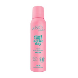 BeBio Start your active day Naturalny dezodorant w sprayu Fresh 125 ml