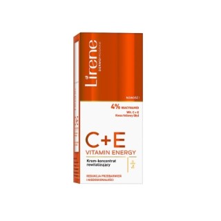 Lirene Krem-koncentrat rewitalizujący do twarzy C+E Vitamin Energy 40 ml