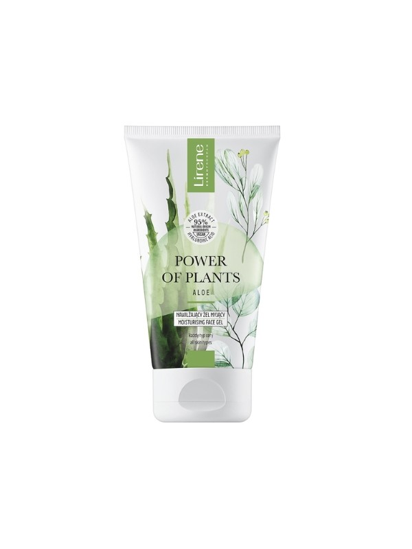 Lirene Power of Plants żel myjący do twarzy Aloes 150 ml