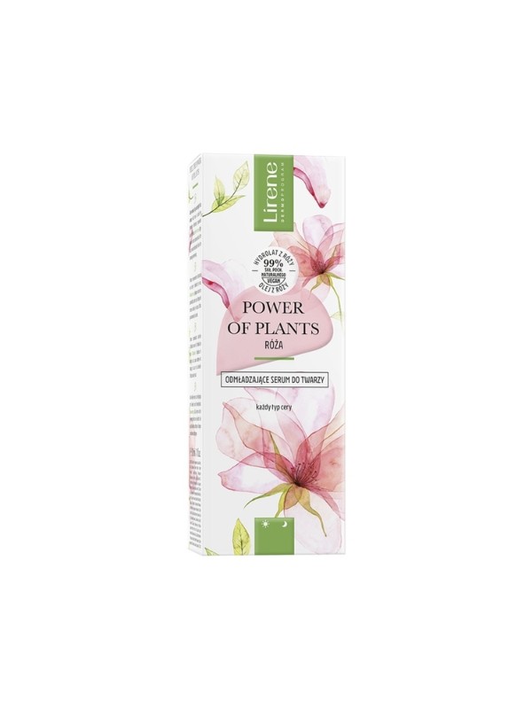 Lirene Power of Plants odmładzające serum do twarzy Róża 30 ml