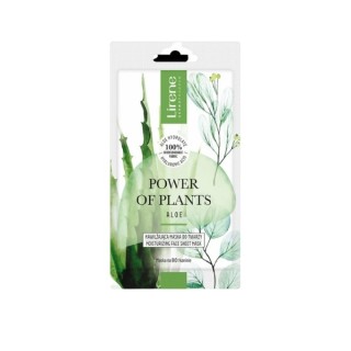 Lirene Power Of Plants nawilżająca maska do twarzy Aloes 17 g