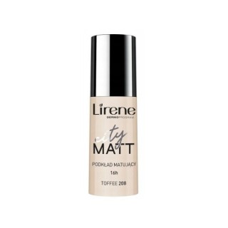 Lirene City Matt matująco-wygładzający Fluid do twarzy /208/ Toffee 30 ml