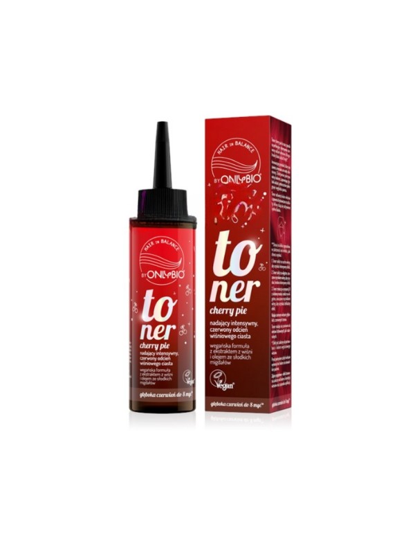 OnlyBio Hair in Balance Toner do włosów Cherry Pie 100 ml 