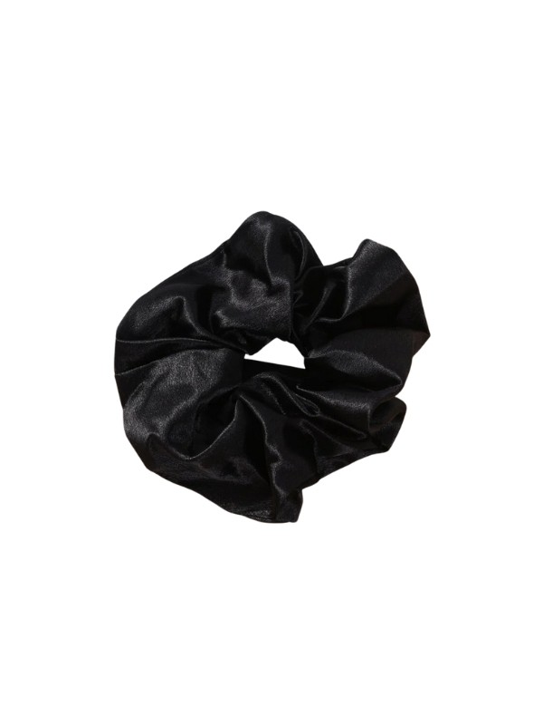 Sister Young Lilu satynowa Gumka do włosów Scrunchie Black 1 sztuka