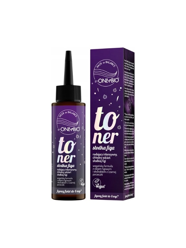 OnlyBio Hair in Balance Toner do włosów Słodka Figa 100 ml