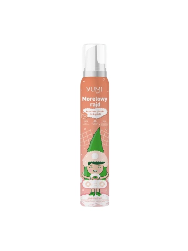 Yumi Kids Morelowy rajd kolorowa Pianka do kąpieli 250 ml