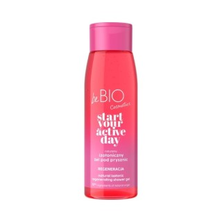 BeBio Cosmetics Naturalny izotoniczny żel pod prysznic Start Your Active Day REGENERACJA 400 ml