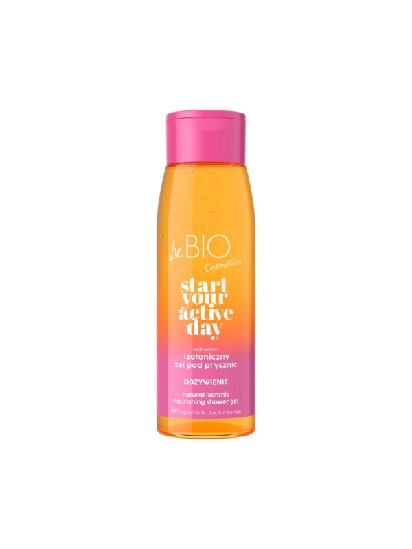 BeBio Cosmetics Naturalny izotoniczny żel pod prysznic Start Your Active Day ODŻYWIENIE 400 ml