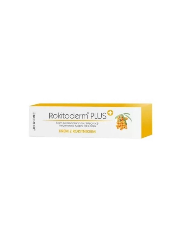 Kosmed Rokitoderm Plus Krem pielęgnująco-regenerujący z Rokitnikiem 20 ml