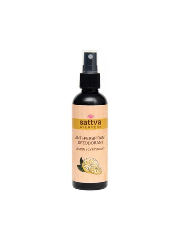 Sattva Ayurveda naturalny Antyperspirant Cytryna 80 ml