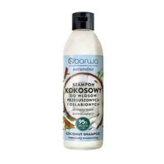 Barwa Naturalna Szampon do włosów nawilżający Kokosowy 300 ml