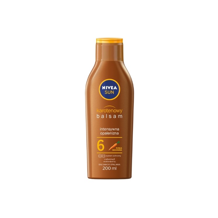 Nivea Sun karotenowy Balsam do opalania SPF6 200 ml