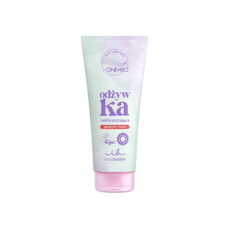 OnlyBio x Invisibobble Hair in Balance nabłyszczająca Odżywka do włosów 200 ml