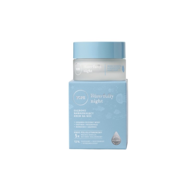 YOPE Waterfully głęboko nawadniający Krem do twarzy na noc 50 ml