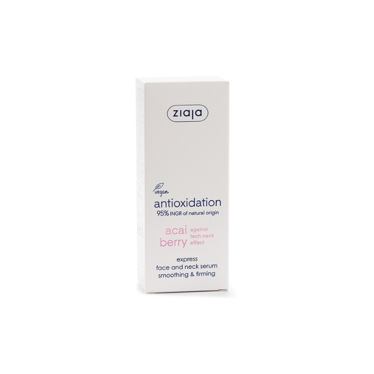 Ziaja Jagody Acai ekspersowe Serum do twarzy i szyi wygładzająco-ujędrniające 50 ml