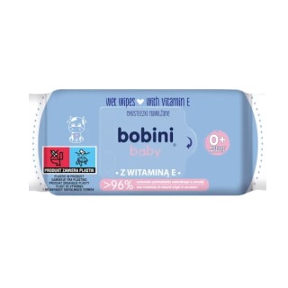Bobini Baby chusteczki nawilżane z witaminą E które delikatnie oczyszczają pielęgnują i chronią skórę niemowląt i dzieci pozosta Bobini Baby chusteczki nawilżane z witaminą E które delikatnie oczyszczają pielęgnują i chronią skórę niemowląt i dzieci pozosta