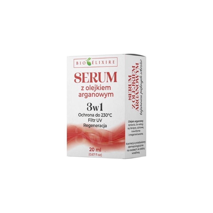 BioElixire Serum do włosów Olejek Arganowy Ochrona przed UV i Regeneracja 20 ml