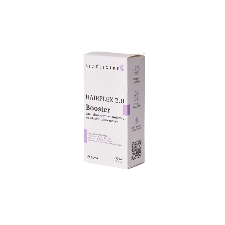 BioElixire Hariplex 2.0 Booster aminokwasowo-witaminowy do włosów 50 ml