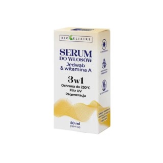 BioElixire 3w1 Serum do włosów Jedwab & Witamina A 50 ml
