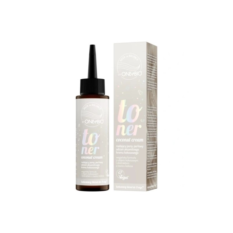 OnlyBio Hair in Balance Toner do włosów Coconut Cream 100 ml