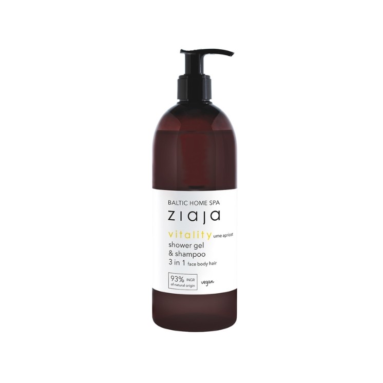 Ziaja Baltic Home Spa Witalizacja Żel 3w1 do mycia twarzy, ciała i włosów 500 ml