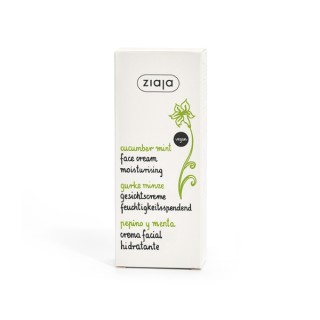 Ziaja Ogórek Mięta Krem to twarzy kwas PHA nawilżanie ochrona niska SPF6 50 ml
