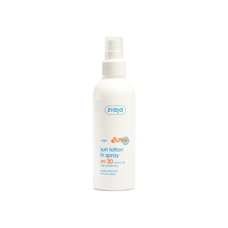 Ziaja Sun Mleczko do opalania w spray'u nawilżające SPF30 UVA + UVB ochrona wysoka 170 ml