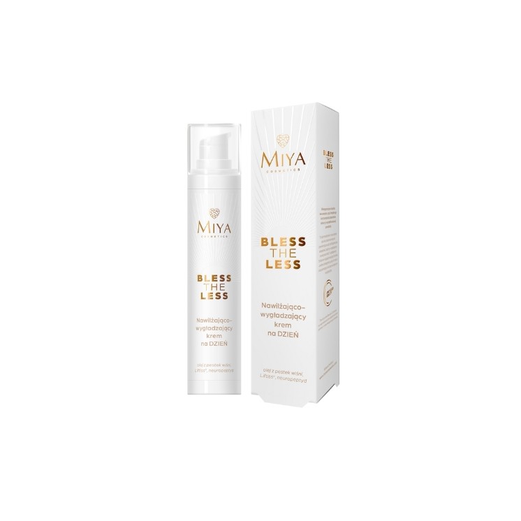 Miya Cosmetics Bless The Less nawilżająco - wygładzający Krem do twarzy na dzień 50 ml