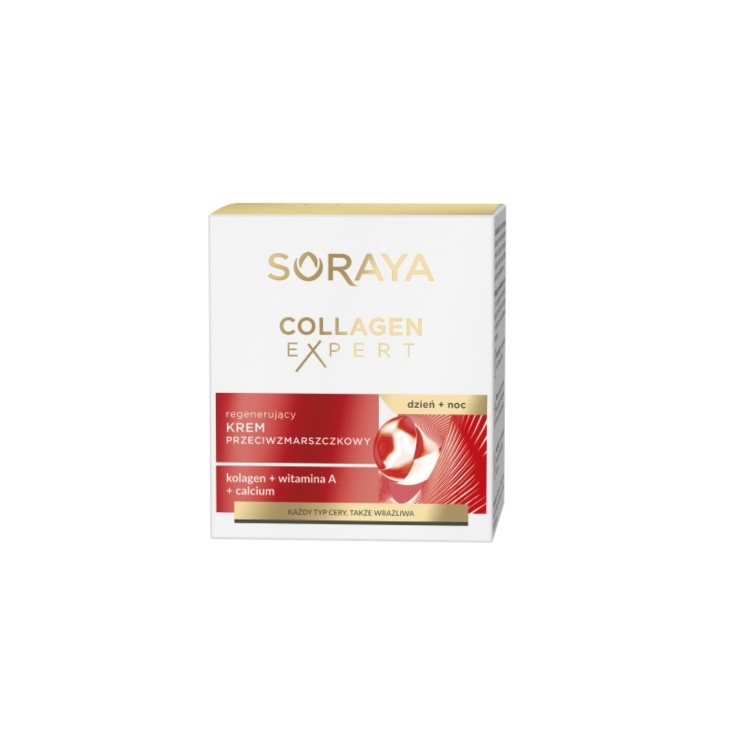 Soraya Collagen Expert regenerujący Krem do twarzy przeciwzmarszczkowy 50 ml