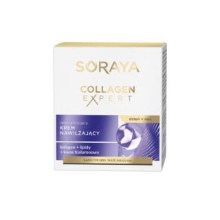 Soraya Collagen Expert rewitalizujący Krem do twarzy nawilżający 50 ml