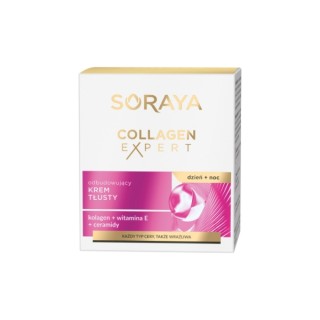 Soraya Collagen Expert odbudowujący Krem do twarzy tłusty 50 ml