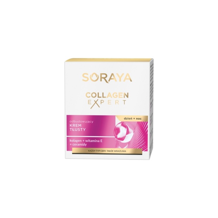 Soraya Collagen Expert odbudowujący Krem do twarzy tłusty 50 ml