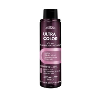 Joanna Ultra Color Płukanka do włosów różowa 150 ml