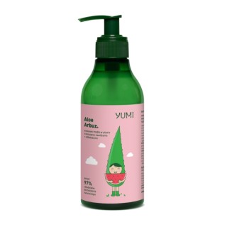 Yumi aloesowe Mydło do rąk w płynie intensywnie nawilżające Arbuz 400 ml Yumi aloesowe Mydło do rąk w płynie intensywnie nawilżające Arbuz 400 ml