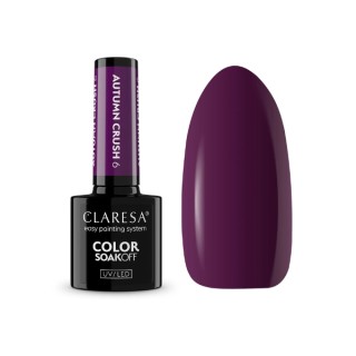 Claresa Lakier hybrydowy Autumn Crush 6 5 g Claresa Lakier hybrydowy Autumn Crush 6 5 g