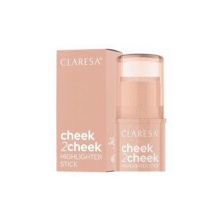 Claresa Cheek2Cheek kremowy Rozświetlacz w sztyfcie /01/ Pearl Shine 5,5 g Claresa Cheek2Cheek kremowy Rozświetlacz w sztyfcie /01/ Pearl Shine 5,5 g