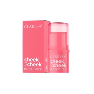 Claresa Cheek2Cheek kremowy Róż w sztyfcie /02/ Neon Coral 5,5 g Claresa Cheek2Cheek kremowy Róż w sztyfcie /02/ Neon Coral 5,5 g