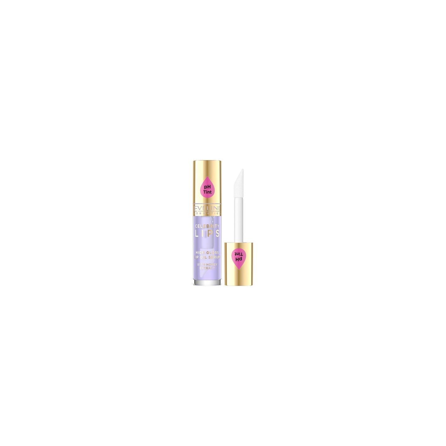 Eveline Celebrity Lips Olejek - serum do ust /03/ Violet 5 ml Eveline Celebrity Lips Olejek - serum do ust /03/ Violet 5 ml