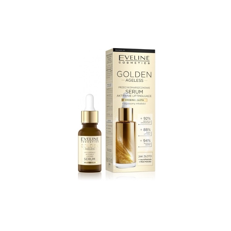 Eveline Golden Ageless aktywnie liftingujące Serum do twarzy 18 ml