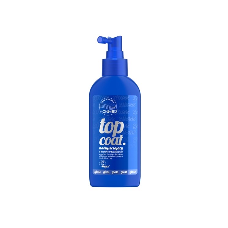 ONLYBIO Hair in Balance Volume Top coat nabłyszczający o działaniu antystatycznym 150 ml