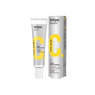 Tołpa Bionic Dual-Glow Krem Night-Repair z Witaminą C 40 ml